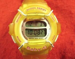 GS5O0）★完動腕時計★CASIO BABY-G Gショック系★BG- 320 オレンジ