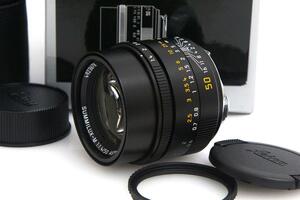 極美品｜ライカ Summilux-M 50mm F1.4 ASPH. 11728 ブラック CA01-A7730-2K3 レンズ オールド Mマウント ズミルックス 単焦点 フルサイズ