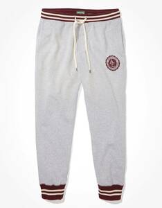  * ラスト * アメリカンイーグル スウェットパンツ AE Super Soft Icon Jogger ジョガーパンツ L / Heather Gray *