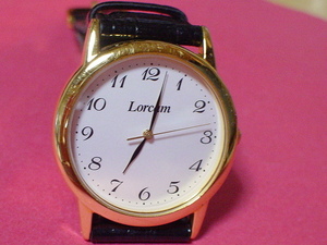 LORCAM　腕時計　ホワイト　ＭＡＤＥ　ＩＮ　JAPAN