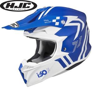 HJC ヘルメット HJH249 i50 ヘックス カラー:BLUE/WHITE(MC2SF) サイズ:XL