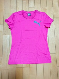 PUMA プーマレディースランニングTシャツ Mサイズ 紫