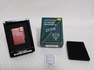 内袋未開封+廃盤品　unifive　Zippo　機動戦士ガンダム　SHILED MODEL　No.2　ZAKUⅡ　MS-06　2003　ユニファイブ　シールドモデル