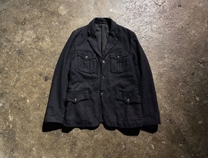 美品!　COMME des GARCONS HOMME 07AW ウール 縮絨 ポケット デザイン ジャケット コムデギャルソンオム 2007AW AD2007 HT-J024 SS