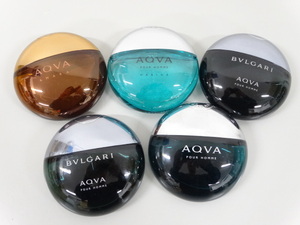 5点セット まとめて 残量多め BVLGARI ブルガリ AQVA MARINE POUR HOMME AMARA アクア マリン プールオム アマーラ 50ml EDT 香水