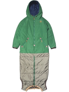 rulezpeeps ルールズピープス【Schlafsack Jacket シュラフ ジャケット】中綿 60/40クロス 3way マウンテンパーカー フリースベスト 寝袋 S