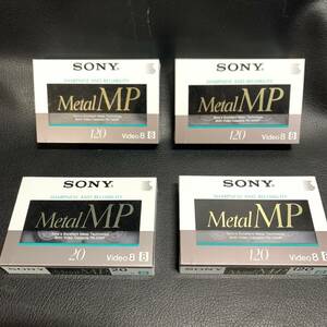 SONY　metalMP　120　20　未使用　4本セット　video8