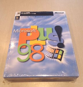 ○未開封Microsoft Plus! 98 パワーアップキット　古道具のgplus広島　2308ｋ