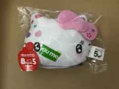 Happyくじ　ハローキティ　HELLO KITTY B賞　フェイスチャーム