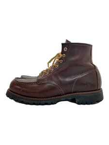 RED WING◆Roughneck/レースアップブーツ/26.5cm/ブラウン/8146/ソール減り有