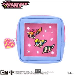 未使用 PLAZA プラザ　パワーパフガールズTHE POWERPUFF GIRLS メッシュポーチ　ポーチ 