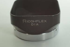 296『送料無料 キレイ』RICOH リコー RICOHFLEX DIA 二眼レフカメラ 約37.5mm径フィルムカメラ レンズフード 理研光学、オールドリコー
