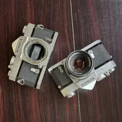 Konica FTA 2台+レンズ ジャンク