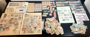 古い日本切手、はがき、琉球切手　使用済・未使用まとめて