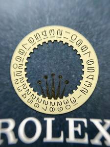 純正品 18038 18238 118238 ロレックス デイデイト カレンダー 文字盤 ダイヤル ROLEX DAY-DATE calendar dial 金無垢 gold 3055 3155 b