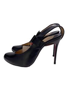 Christian Louboutin◆パンプス/37.5/BLK/レザー/1120501