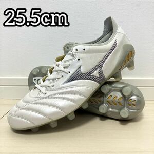 ミズノ モレリアネオ3 エリート 25.5cm シャイニングカラー 白 ホワイト 銀 シルバー / MIZUNO MORELIA NEO Ⅲ ELITE