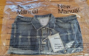 New Manual #012 LV 36’s T-BACK JACKET 伊勢丹限定 ニューマニュアル 1st 新品未使用　藤原裕氏