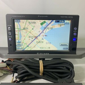 Panasonic パナソニック CN-DV155FD 7V型ワイドオンダッシュテレビ付 DVDプレーヤー カーナビ 地図データ無 ハーネス無 社内REF:S240401-34