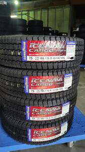 【法人宛限定送料無料】GYYB92669 GOODYEAR 185/75R15 106/104L　ICE NAVI CARGO　4本セット　2022年製