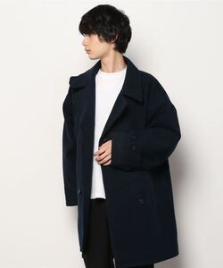 「BEAMS HEART」 ピーコート MEDIUM ネイビー メンズ