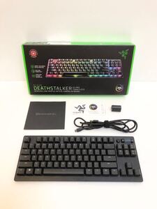 RAZER レイザー テンキーレス ゲーミングキーボード DdathStalker V2 Pro Tenkeyless Linear Optical Switch