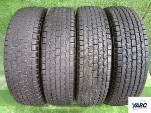 ★145/80R12 ブリヂストン W300 80/78N LT★4本セット 2021年 冬タイヤ☆