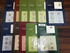 1204B51　世界のコイン『Coin Sets of All Nations』シリーズ　おまとめ　オーストラリア ニュージーランド など　