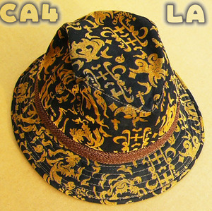 即決■CA4LA BLUE BEAT■ビートウェイウェイcap■古着