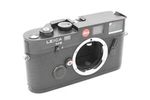 【防湿庫管理】LEICA ライカ M6 ブラック レンジファインダー フィルムカメラ (t3365)