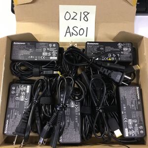 （0218AS01）送料無料/中古/lenovo レノボ/ADLX45NCC2A/20V/2.25A/純正 ACアダプタ 5個セット