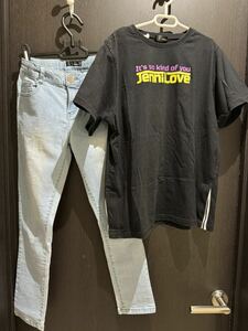 Jenni Love Tシャツ スキニーパンツ　セット