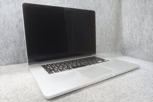 Apple MacBook Pro A1398 Core i7-4870HQ 2.5GHz 16GB SSD 512GB ノート ジャンク N88292