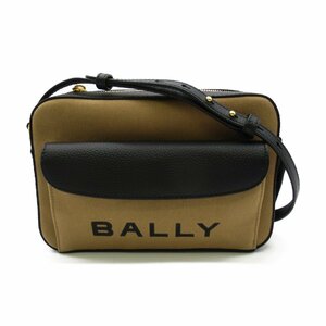 バリー ショルダーバッグ BAR DANIEL ブランドオフ BALLY ファブリック ショルダーバッグ ファブリック/レザー レディース