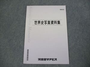 VH11-008 河合塾マナビス 世界史写真資料集 テキスト 状態良い 2021 05s0B