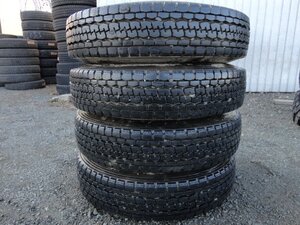 ●7691 6穴 深溝9.5分山 ミックス DUNLOP SP770 6.50R16 10PR LT 4本