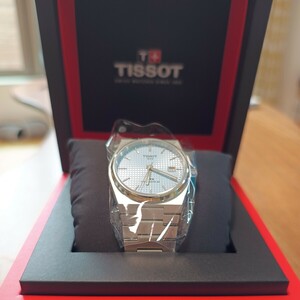 ■ 1円 ～ 未使用 ティソ TISSOT ■ PRX パワーマティック 80 　 アイスブルー 機械式 自動巻き シルバー 国内正規品 保証期間内