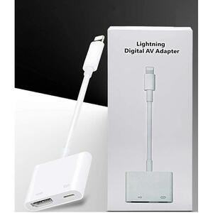 HDMI 変換アダプタ　iphone HDMI変換アダプタ ★ 設定不要 操作簡単 Lightning　iOS 9.0からiOS 16.0に対応