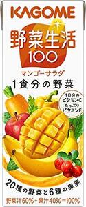 セット商品2CS 野菜生活100マンゴーサラダ(200ml×24本)×2箱