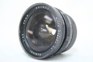 【訳あり品】 日東光学 Nitto Kogaku Kominar 28mm F3.5 レンズ v6864