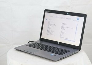 hp ProBook 470 G1 -　Core i7 4702MQ 2.20GHz 4GB 1000GB■現状品