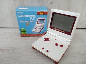 【ジャンク】 ゲームボーイアドバンスSPファミコンカラー