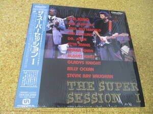 ◎The Super Session I★1/日本レーザーディスク Laserdisc 盤☆帯、シート、シュリンク　B.B.King Eric Clapton Phil Collins Dr. John