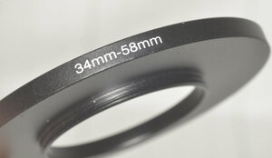 34-58mm ステップアップリング 新品