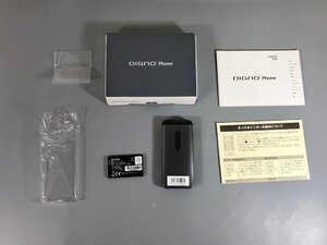 ◇未使用品◇京セラ　携帯電話　UQ mobile DIGNO Phone　KYF31SKU　GRAY　（13224050706755AK）