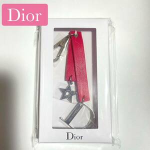 未使用　未開封　ChristianDior クリスチャンディオール Dロゴ　チャーム　キーホルダー　ノベルティ　非売品