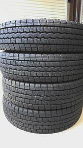 ☆★145/80R12　80/78N　LT　スタッドレス　DUNLOP　WINTERMAX　SV01　21年製造　4本セット　中古品★☆