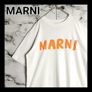 【超人気】マルニ MARNI☆ビッグロゴ入りTシャツ 入手困難 即完売モデル