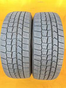 森商会 冬No. 022佐賀発 送料無料! 2本set 205/60R16 92Q WINTER MAXX WM02 STUDLESS 2019 7mm MAXXスタッドレス DUNLOP ダンロップ