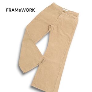 FRAMeWORK フレームワーク 秋冬 コーデュロイ♪ ブーツカット フレア パンツ Sz.40 レディース　C4B04892_B#Q